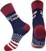 Trump 2024 chaussettes drapeau américain étoiles rayures coton bas chaussette élection présidentielle américaine Trump adolescent moyen hiphop chaussettes cadeaux G94F4572650