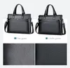 Mannen aktetassen vrije tijd laptop zakelijke tas kwaliteit PU formele werktassen grote capaciteit handtas Mannelijke handbags240O