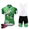 2021 Rolig Cykling Jersey MTB Mountain Bike Kläder Män Kort set Ropa Ciclismo Cykelkläder Kläder Maillot Culotte Ropa Ciclismo Mujer