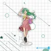 Higurashi Neredeyse Ağlama Anime Manga Karakterleri Bebek Toplamak Akrilik Standı Model Kurulu Masa İç Dekorasyon Standee Hediye 16 cm G1019