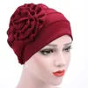 Czapki do czapki/czaszki Cotto2022 Modna Bandanas Kobiet Turban Muzułmańska kapelusz skręt hijab czapkę z maską dla dorosłych chemo węzeł opaski pros22