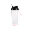 Bärbar Sport Shaker Flaska Juice Milkshake Proteinpulver Läckagesäker Mixing Shake Cup med Shak Balls BPA Free Fitness Dryckesartiklar YL0283