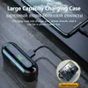 TWS F9 trådlösa hörlurar Sport Bluetooth Earphone Touch Mini Earskydd Stereo Bass Headset med 2000mAh Charging Case Power Bank VZC3