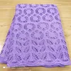 5 yard Swiss lace fabric latest heavy beaded embroidery African 100% cotton fabrics Swiss voile lace popular Dubai style 3L T200812