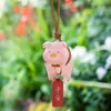 Interior Decorations Cute Lucky Piggy Car Accessorie Pig Pendant Auto Rearview Mirror Ornaments Birthday Gift Decoraction Piglet Hanging