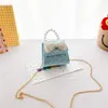 한국 스타일 지갑과 여자를위한 핸드백 미니 레이스 크로스 바디 가방 귀여운 아이 진주 나비 정화구와 가방 아기 코인 가방 토트