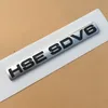 Luxury SCV6 SDV6 SDV8 SI4 Bar Badge Car Styling Sticker Sticker Sport Emblem для Land Range Rover SV Autobiography Discovery HSE6794107