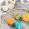 Bakery Molds Moon Cake Tool Cookie Flower Stamp Mooncake Mold Kitchen Accessories Ma'amoul Oriental Pastry Mold Form för Bak3290