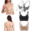 KLV femmes maternité soutien-gorge tire-lait spécial soutien-gorge d'allaitement main libre vêtements de grossesse accessoires d'allaitement pompage soutien-gorge M-2XL Y0925