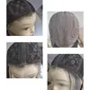Синтетические парики 12 дюймов 180% плотность короткого боба шелковистый прямой кружевной фронт для женщин с детским дневным волосами