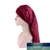 Elastic Wide Edge Satin bonnet Long Hair Hat Sleeping Hats Wrap Night Cap Hair Care Bonnet for Women Men Unisex Cap Bonnet Factory price expert design Quality Latest