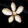 Contracted Design Fixed Clothing Female Simple Graphic Suit Accessories High-grade Flower Petals Shape Brooch