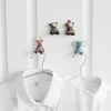 Hooks Rails Cute Cartoon Wall Key Hook Kook Bedroom Kitchen Interior Small Objects Viscose Decorative For Home Li