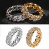 Bagues de mariage homme luxe femme hip hop punk zircon ring artiste cubain artiste chaîne exagérée pour les femmes lien w3y85541484