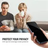 Protetor de tela de privacidade para iPhone 12 11 Pro Max Xs 6 7 8 Plus Anti Spy Caixa Amigável Vidro Temperado