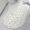 Bath Mats 2022 Large Strong Suction Thin Bathroom Mat Anti Slip Shower PVC Massage Particles Foot Pad Odorless Non-Toxic