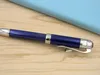 2021 Hot Office Metal Great Writer Navy Blue Wave Luxurious High-end serienummer Vulpen