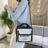 Lüks Marka Tote Çanta Tuval Vintage Omuz Kadınlar Için Crossbody Çanta Yaz Mektup Tasarımcı Çanta 70 210902