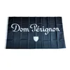 Dom Perignon Champagne Flags Banners 3x5ft 100D 폴리 에스테르 생생한 2 개의 황동 그로밋