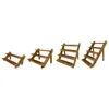 Hooks Rails Wood Rack Cosmetics Watch Armband Docks Storage Ladder Display Stand Risers Hylla