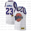 Space Jam Tune Squad Jersey 23 Майкл Баскетбол Джеймс 10 Lola Bunny 22 Билл Мюррей 1/3 Tweety Bird! TAZ 2 D.Duck 7 R.runner 1 Bugs Bunny для джерси возврат