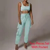 Giyu 2 peça conjunto mulheres 2021 outono casual esporte conjunto colheita cuecas mulheres roupas de duas peças branco tracksuit mulher calças de mulher