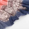 Moda Luxo Aztec Floral Borla Tassel Viscose Share Scarf Lady Alta Qualidade Envoltório Pashmina roubou Bufandas Muçulmano Hijab