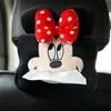 Torby do przechowywania Cartoon Car Ręcznika Pole Podłokietnik Papier Seat Back Szuflada Wielofunkcyjna Uchwyt Tkanki Accesorios para Auto