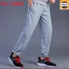 Men's Pants Winter Spring Men Sports Fleece Warm Plus Size 6XL 7XL Mens Big Loose Elasticity Stretch Out Door Gray 601