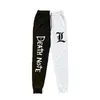 New Japan Anime Death Note Print Trousers Men Women Double Color Sweatpants Funny Joggers Lounge Hip Hop SweatpantS G10076385012