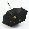 Umbrellas Automatic Long Handle Business Umbrella For Car Luxury Golf Men Colorful Fiberglass Paraguas