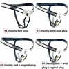 Adjustable Female EMCC Stainless Steel Chastity belt Device Soft Silica liner Anal Vaginal plug SM Bondage sex toys for women