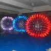Boule de Zorb colorée, boules de hamster humain, Zorbs colorés gonflables pour la marche sur terre ou le jeu de Zorbing sur eau avec harnais en option 2,5 m 3 m