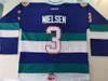 Custom Hockey Jersey Men Youth Women Vintage Echl Orlando Solar Bears 3 Carl Nielsen High School Size S-6XL or any name and number jersey