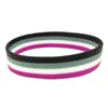 Gay Pride Bisexual Silicone Rubber Bracelets Sports Wrist Band Bangle