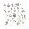 115pcs / Lot Tibet Silver Mix Tool Handgemaakte metalen Charms Hangers Diy Sieraden maken Accessoires A-660