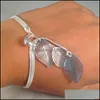 Bracelets Link, chaîne coréenne Version de INS Gold Wire Mesh Hollow Heart Leaf Bracelet Ladies Fashion Wedding Metway Party Mothers Bijoux Gift