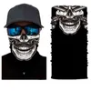 3D Bandana Mascarillas Respirável Caminhadas Magic Scarf Buffs Balaclava Neck Warmer Gaiter Face Shield Homens Halloween Headband Máscara Y1229