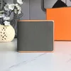 Cartera Multipe de alta calidad, tarjetero de lona de titanio, funda para tarjetas de crédito, carteras de uso diario para hombre