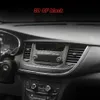 W przypadku Buick Encore 2013-2019 Wewnętrzny centralny panelu sterowania Uchwyt drzwi 3D/5D Włókna z włókna węglowego naklejki