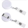 650MM Retractables Metal Back Clip Badge Reels Retractable Document Buckle