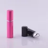 5ml Puste butelki perfum 7 Kolory Butelki do ponownego napełniania Aluminium Atomizer Butelki Przenośne Pump Opryskiwacz Cosmetic Containers Support Logo Dostosowane