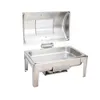 Köksartiklar Set Stock Pottor Rostfritt Stål Hinge Buffé Chafing Dish Food Warmer Sea Shipping RRB10969