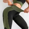 2 sztuk Joga Zestaw Seamlleggings + Biustonosz Kobiety Fitnsuit Dla Odzież Joga Wysoka Talia Siłownia Trening Sportswear Summer Sports Odzież X0629