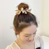 امرأة أنيقة اللؤلؤ زهرة hairbands مرونة الشعر العصابات الفتيات scrunchies العصابات المطاط حاملي ذيل حصان الأزياء اكسسوارات للشعر