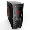 ATX Computer Gaming Case PC Tower Box Micro-ATX ITX прозрачная панель сторона для Gamer Changure - черный