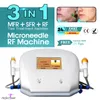Máquina de Microneedle Face Radrofreqüência portátil RF Radiofrequência Micro agulha Laser Rejuvenescimento de rejuvenescimento Equipamento de salão de beleza