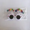 Kids Birthday Party Sunglasses Boys Girls Children's Eyeglasses Decor Horse Balloon Cupcake styles mixed designs