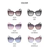 Sonnenbrille Übergroße Cat Eye Frauen 2021 Mode Großen Rahmen Quadrat Sonnenbrille Für Männer Retro Trendy Cateye Brillen