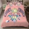 Conjuntos de cama Zeimon Set Bohemian Dream Catcher Sonho de tamanho duplo Tamanho de poliéster leve de poliéster com fronha 2 / 3pcs